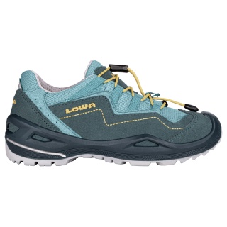 Lowa Multifunction Shoes Robin EVO GTX Low (waterproof, suede) petrol/curry Kids